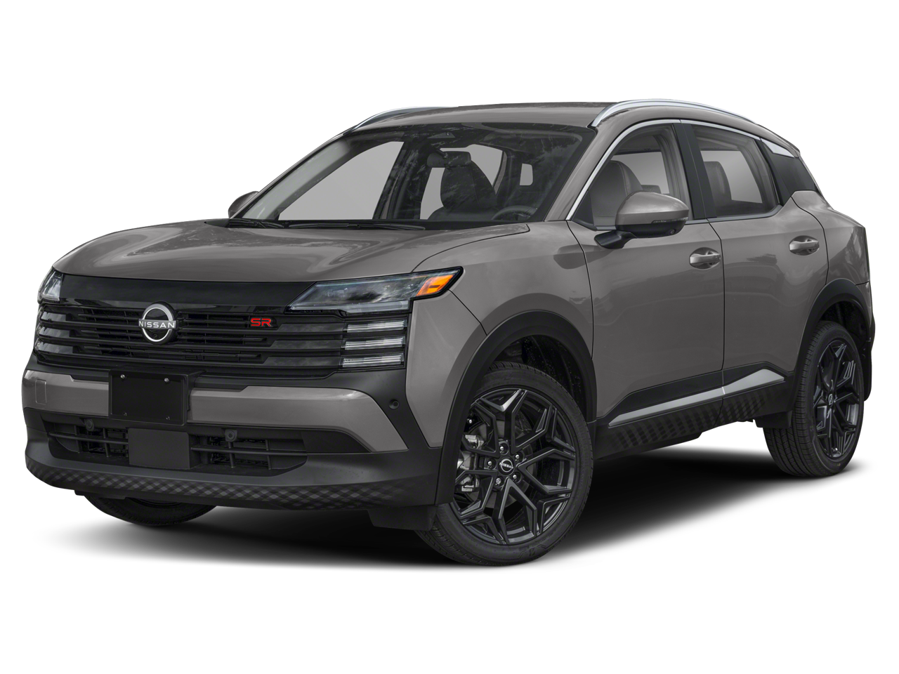 2026 Nissan Kicks SR in Scarlet Em — front three-quarter view