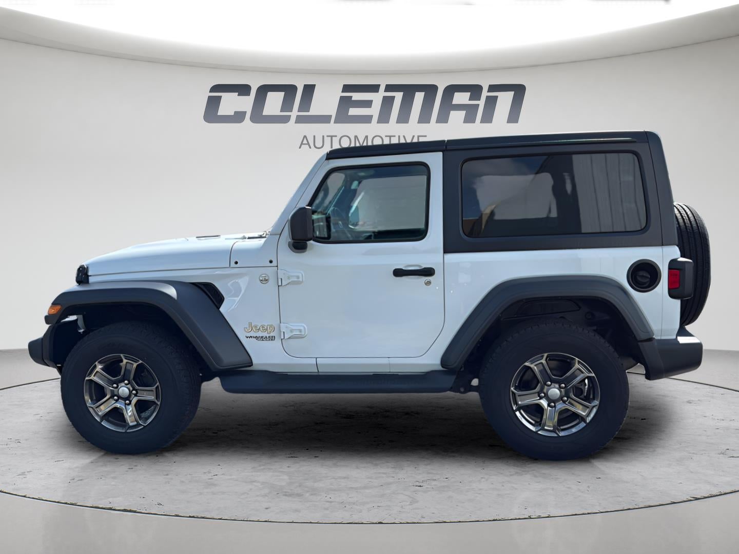 2018 Jeep Wrangler — side profile view