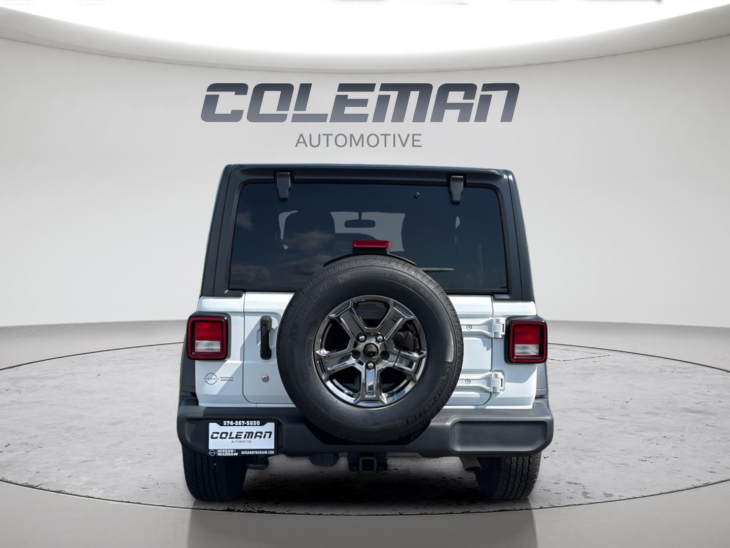 2018 Jeep Wrangler — rear three-quarter view