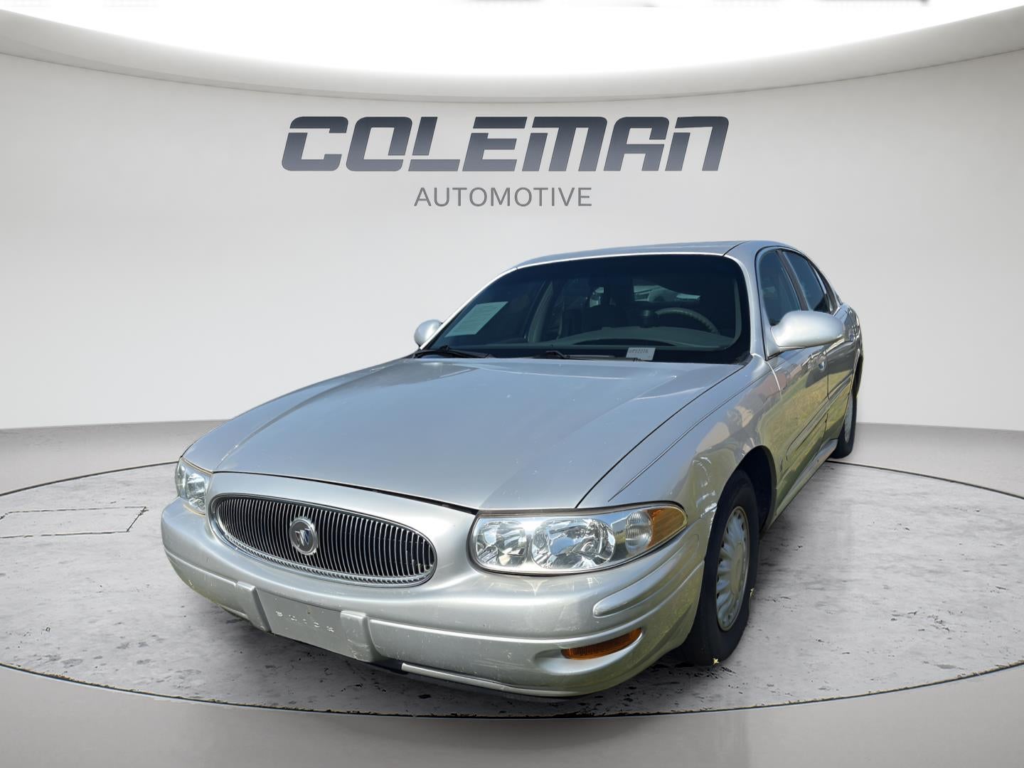 2002 Buick LeSabre Custom in Sterling Silver Metallic — front three-quarter view