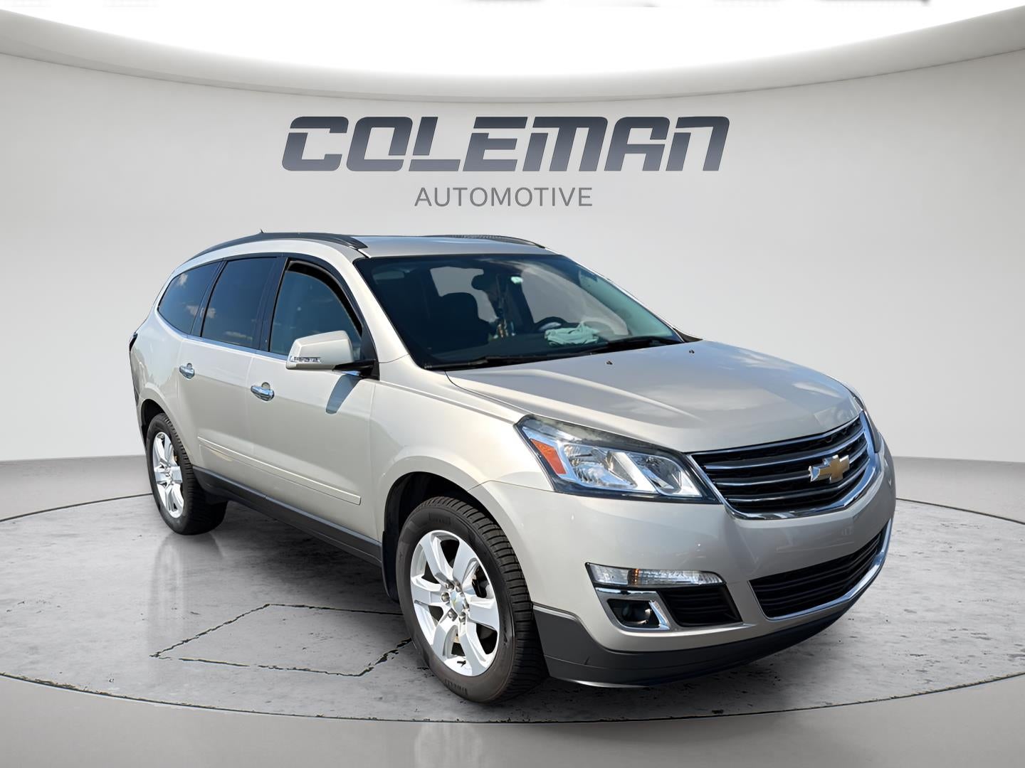 2017 Chevrolet Traverse — rear three-quarter view