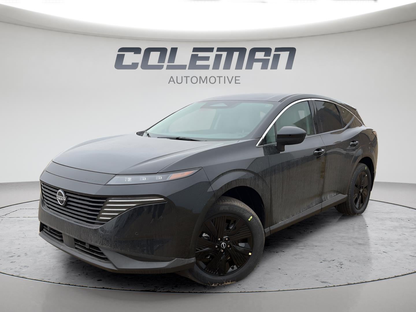 2026 Nissan Murano SV in Super Black — front three-quarter view