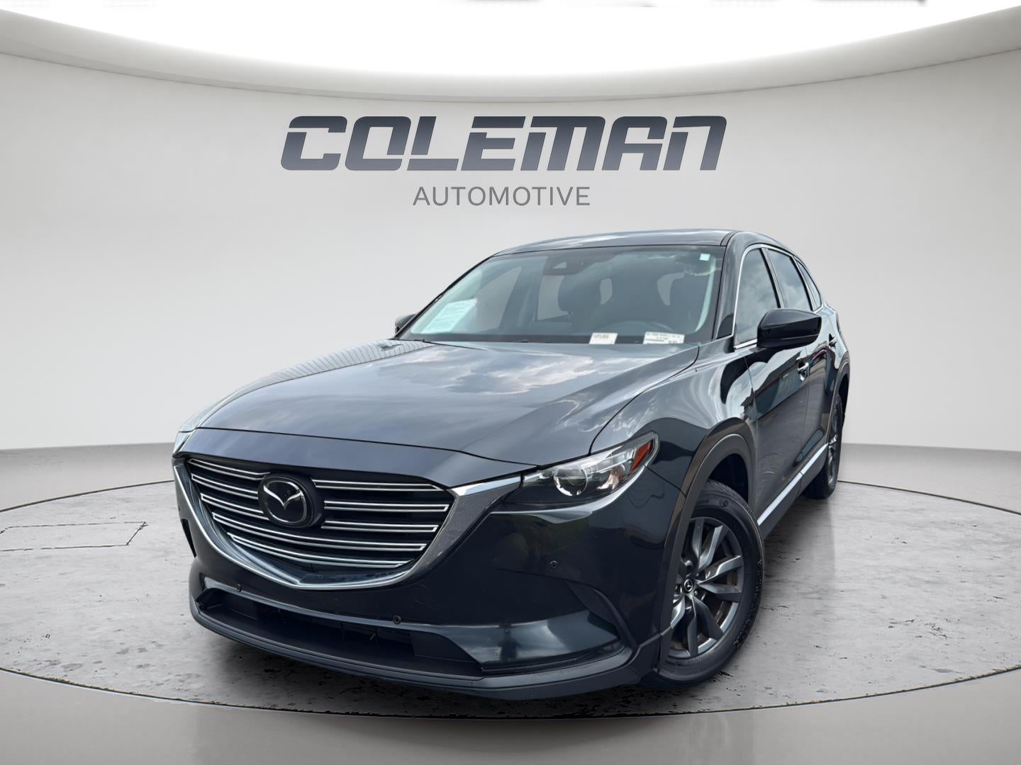 2020 Mazda Mazda CX-9 Touring in Jet Black Mica — front three-quarter view